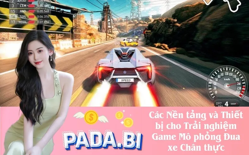 Các Nền tảng và Thiết bị cho Trải nghiệm Game Mô phỏng Đua xe Chân thực