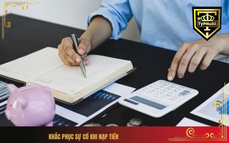 Khắc phục sự cố khi nạp tiền